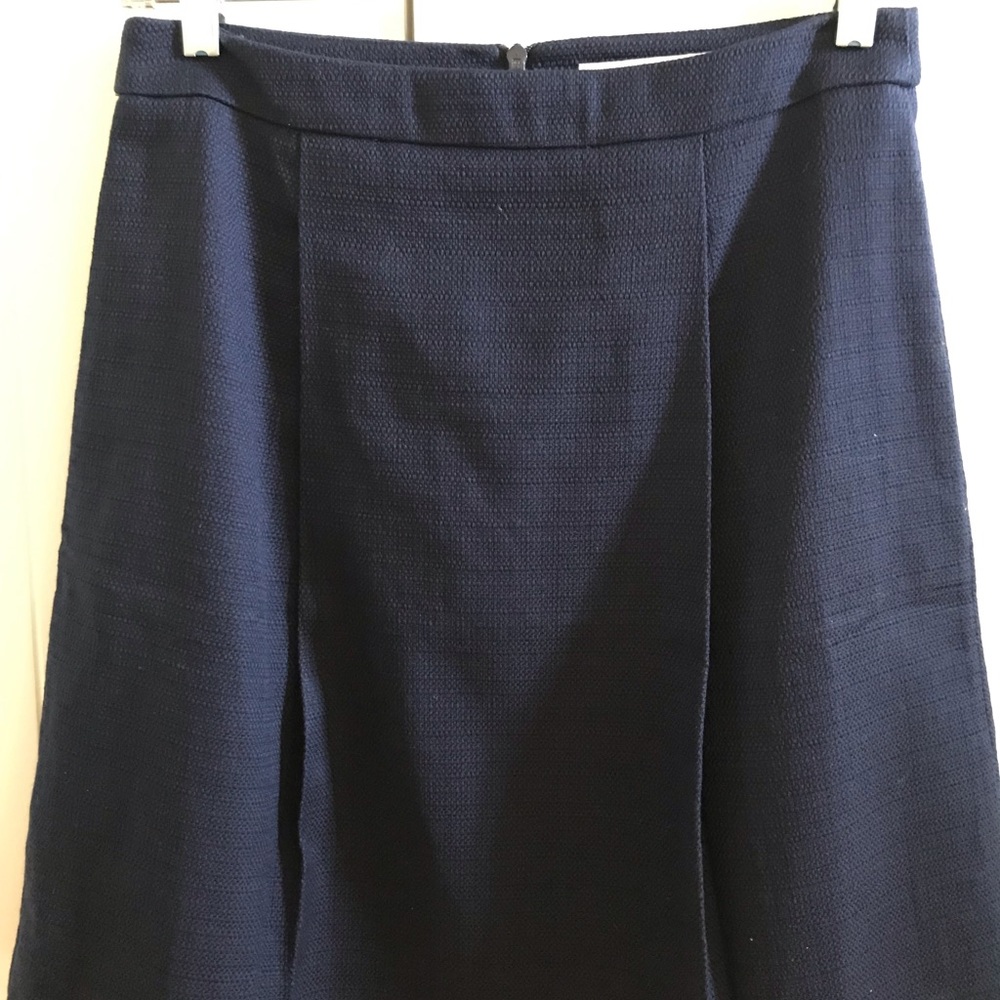 Boden navy blue skirt with pockets (2)